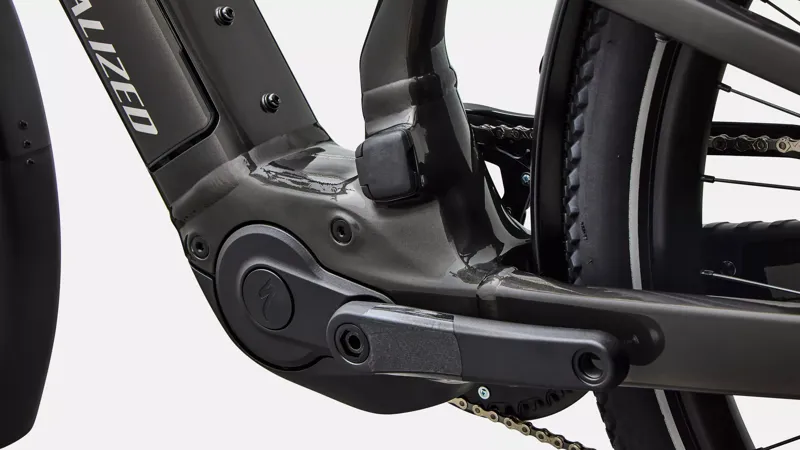 Specialized Turbo Vado 3 5.0 Electric Hybrid Bike in Gloss Metallic Obsidian-6