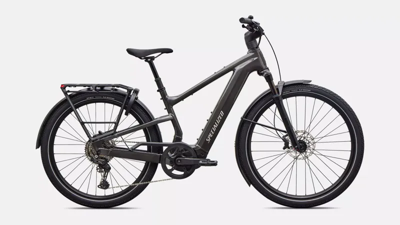 Specialized Turbo Vado 3 5.0 Electric Hybrid Bike in Gloss Metallic Obsidian