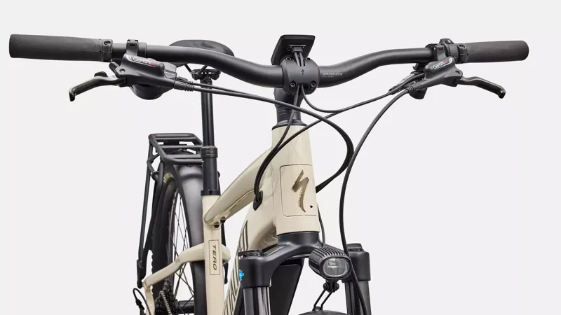 Specialized Turbo Tero 4.0 EQ Electric Bike in Gloss White Mountains-2