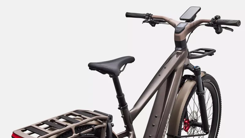 Specialized Turbo Vado Evo 3 6.0 Electric Bike in Gloss Warm Smoke Metallic-3
