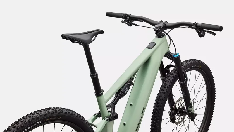 Specialized Levo R 4 Expert Electric Mountain Bike in Satin Pistachio-1