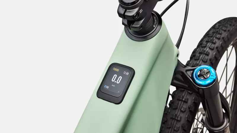 Specialized Levo R 4 Expert Electric Mountain Bike in Satin Pistachio-4