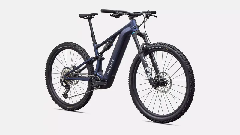 Specialized Levo R Comp Alloy Electric Mountain Bike in Satin Metallic Deep Marine-1