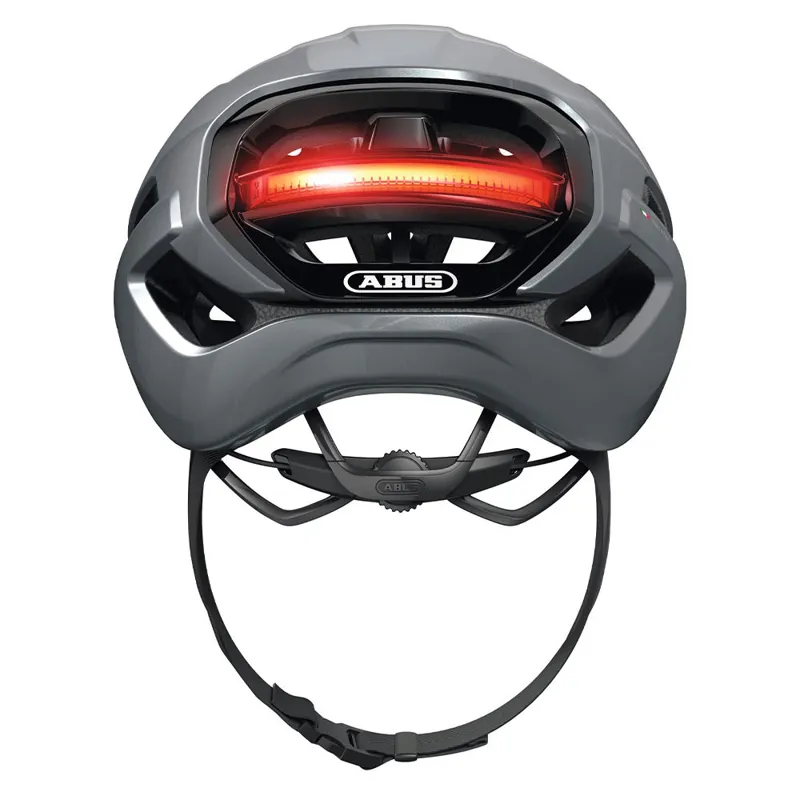 Abus Taipan LED Helmet in Graphite Silver-2
