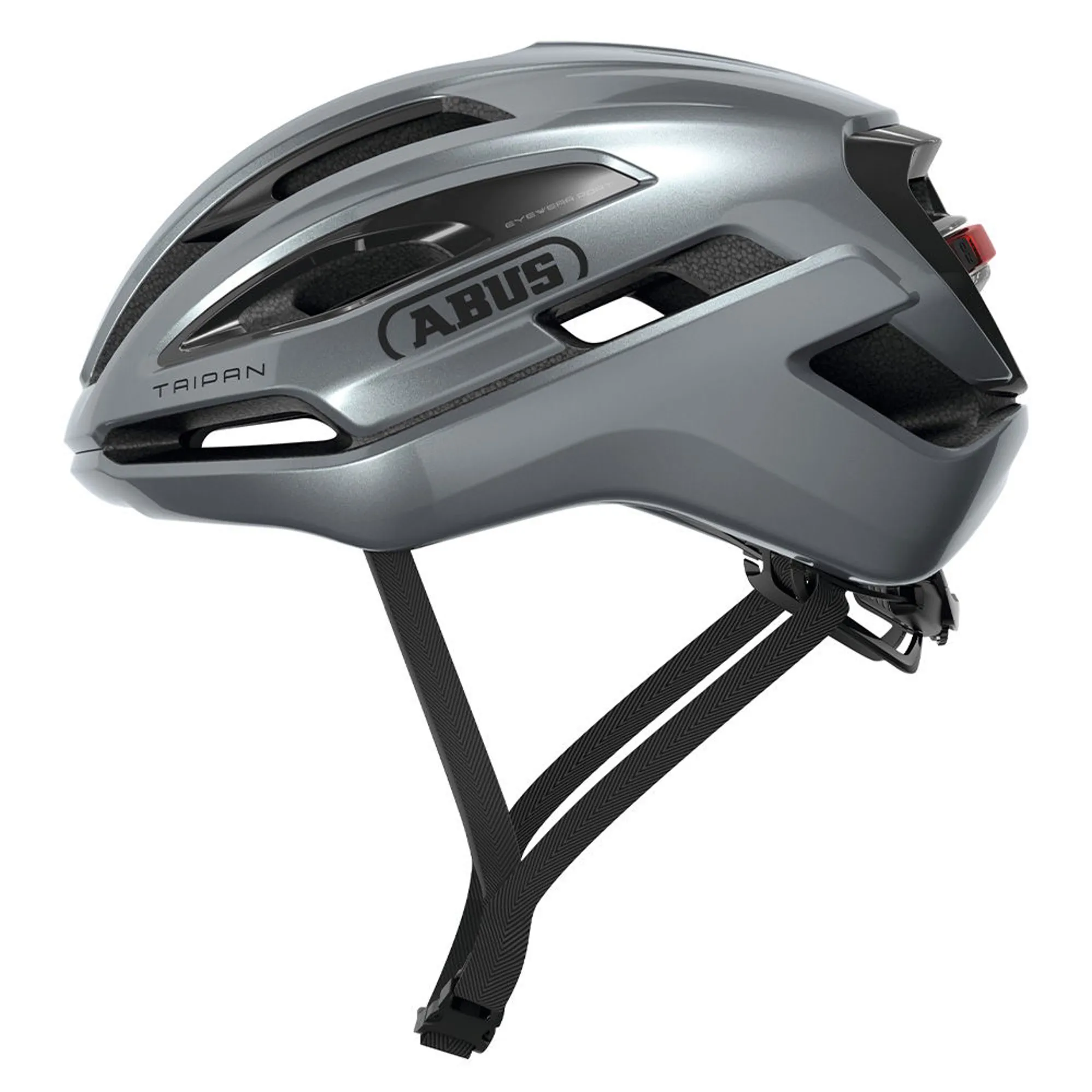 Abus Taipan LED Bike Helmet in Graphite Silver for Sale Abus Taipan LED Bike Helmet in Graphite Silver for Sale