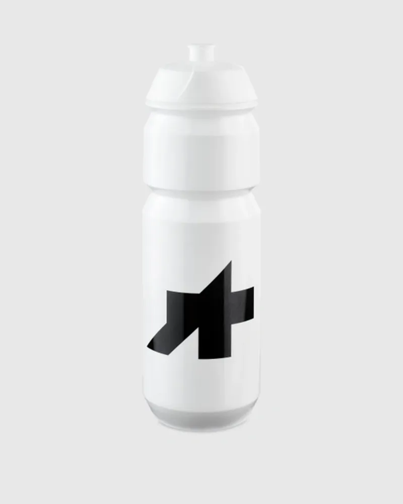 Assos Signature Water Bottle In White-1
