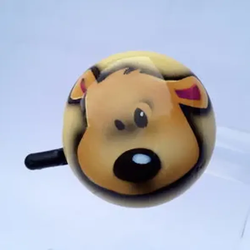 Many Bells Air Brushed Bebo Puppy Hand Painted Bell