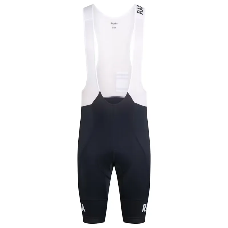 Rapha Men's Pro Team Training Bib Shorts in Dark Navy/White