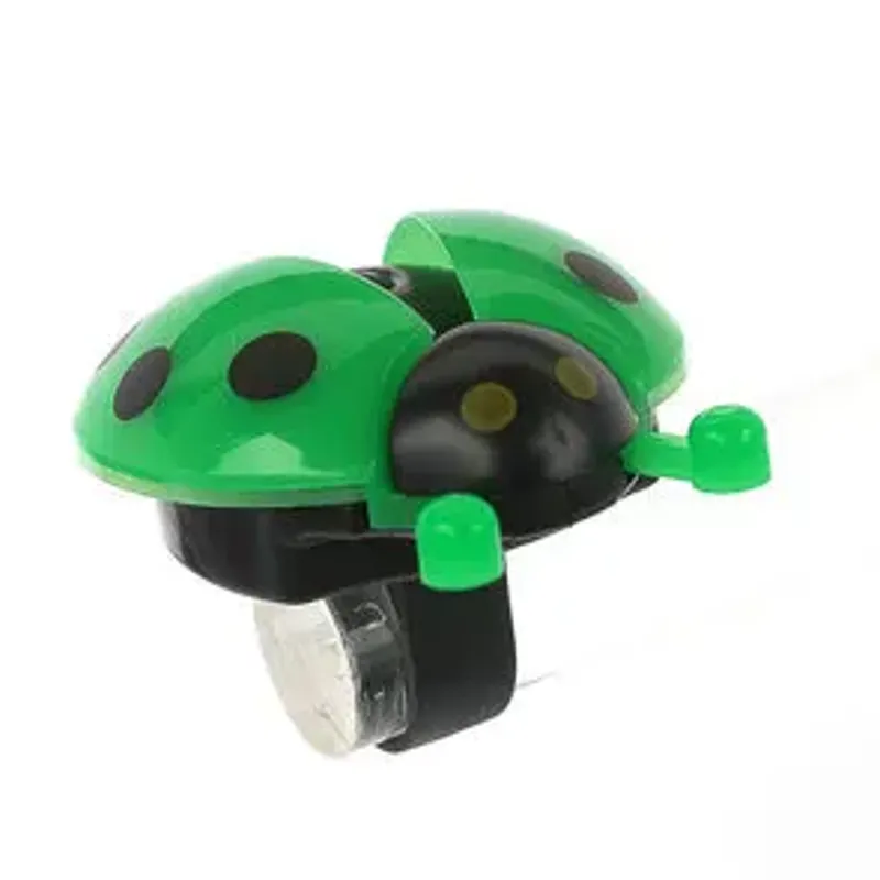 Many Bells Green Ladybird Bell