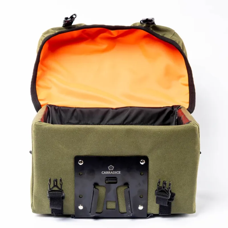 Carradice Brompton Box 5L in Olive-3