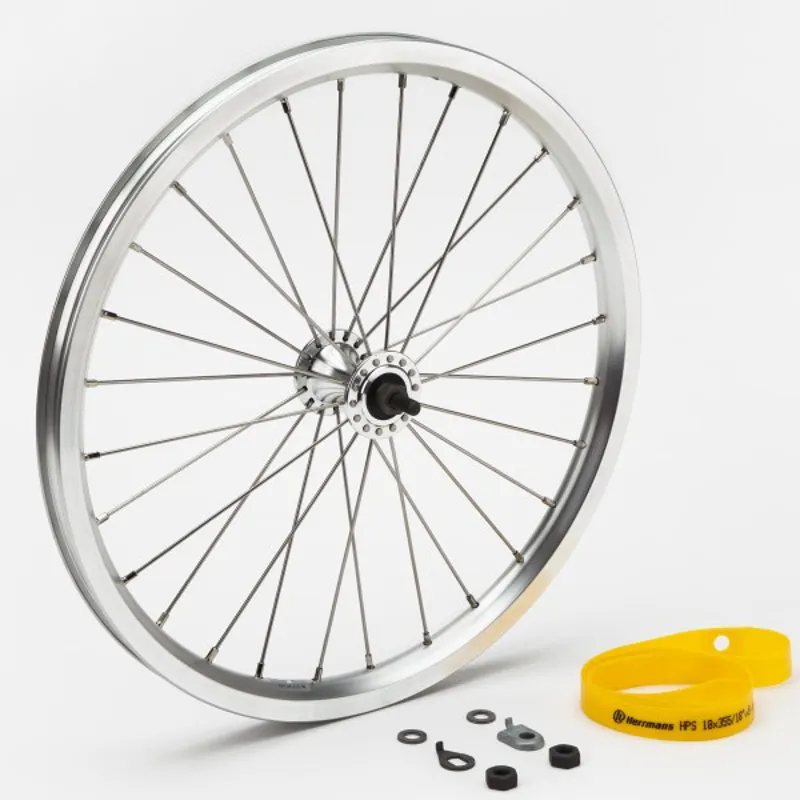 Brompton Front Wheel in Silver