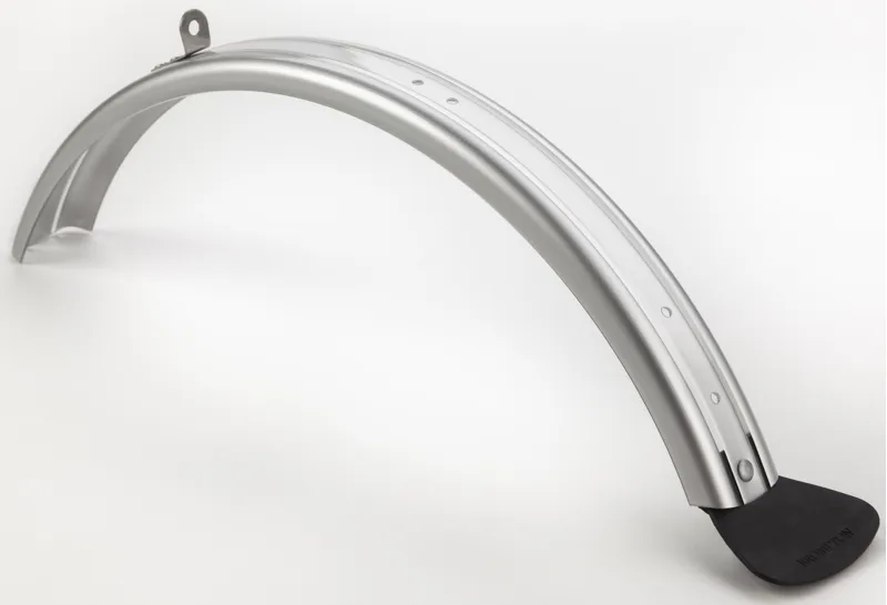 Brompton Rear Mudguard Blade and Flap Only in Silver