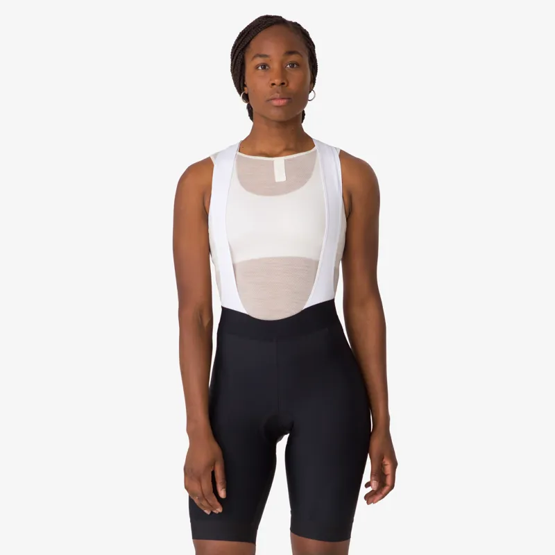 Rapha Women's Core  Bib Shorts In Black/White-2