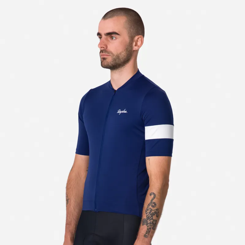 Core S/S Jersey Navy/White-2