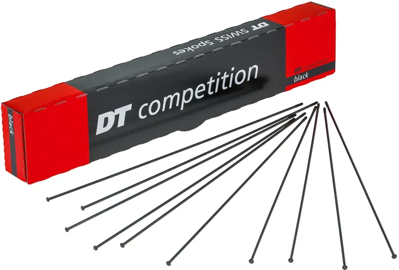 DT Swiss Competition Straight Pull Spokes in Black