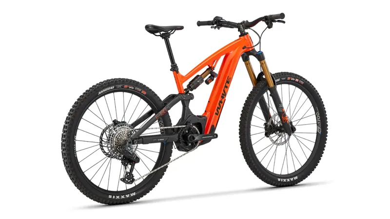 Whyte E-180 RSX V5 2025 Electric Mountain Bike in Orange/Black-2