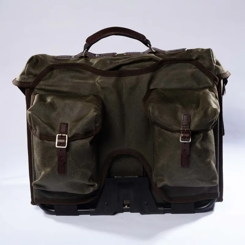 Carradice Brompton City Folder 25L Bag in Field Green-2