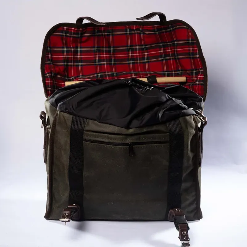 Carradice Brompton City Folder 25L Bag in Field Green-3