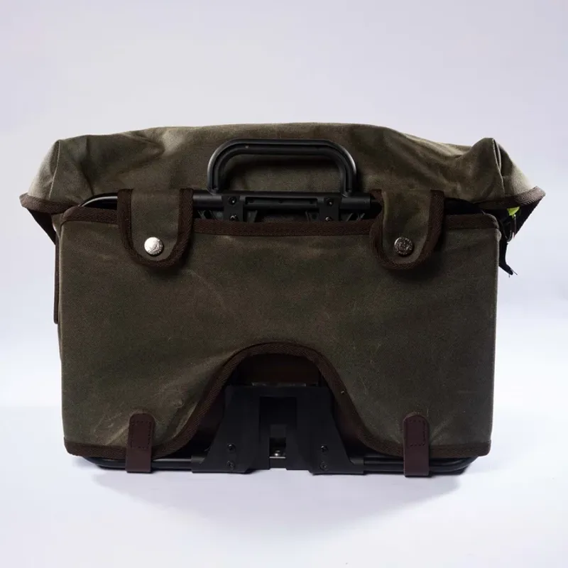 Carradice Brompton Stockport Folder 16L Bag in Field Green-3