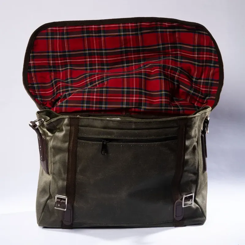 Carradice Brompton Stockport Folder 16L Bag in Field Green-4