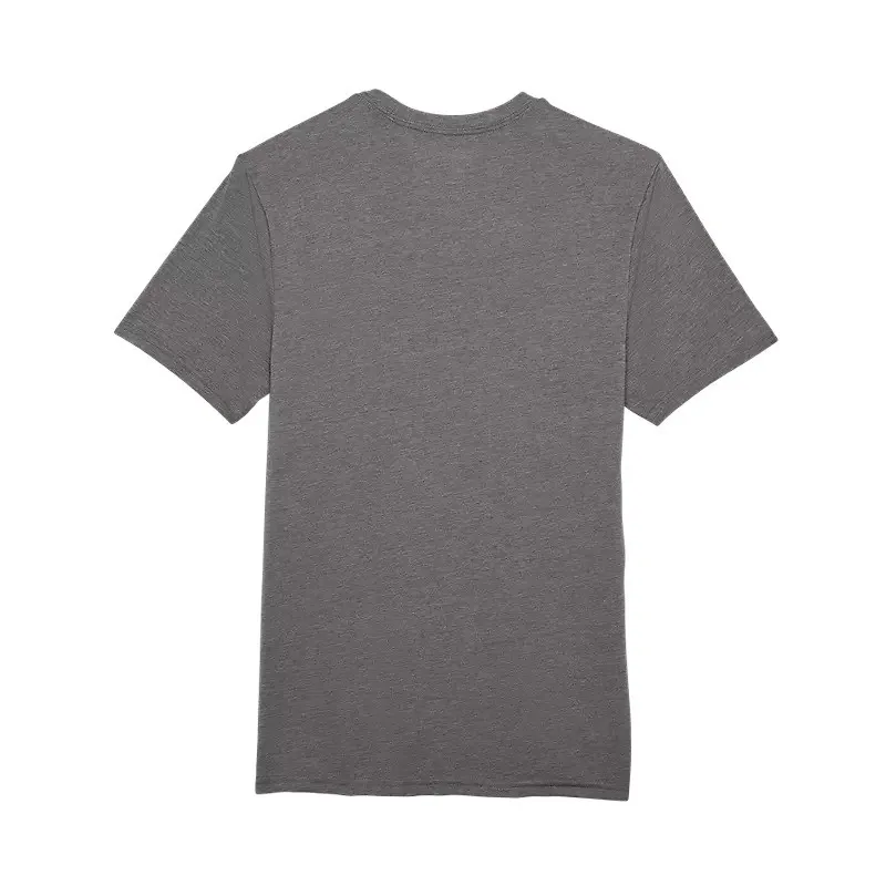 Fox Racing Absolute Short Sleeve Tech Tee in Heather Graphite Grey-1