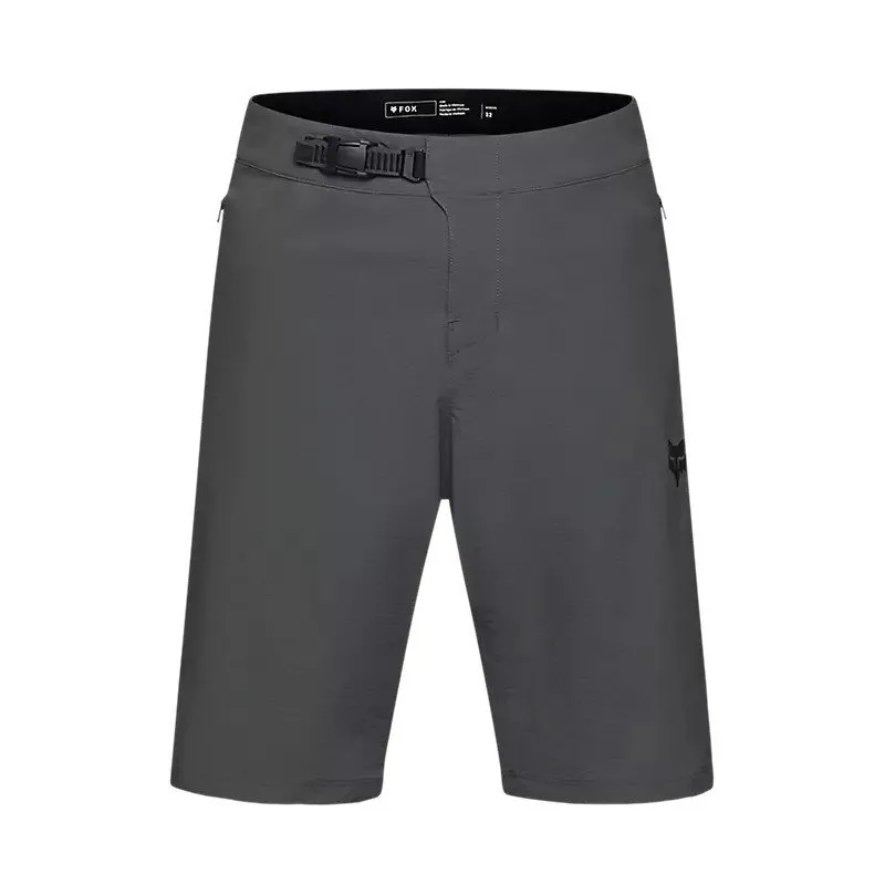 Fox Racing Ranger Short With Liner in Dark Shadow Grey