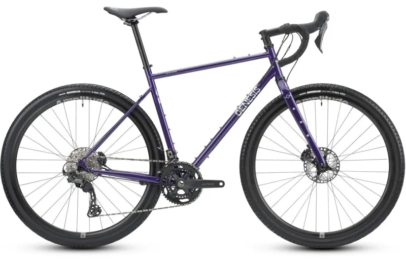 Genesis Croix De Fer 50 2025 Gravel Bike in Violet
