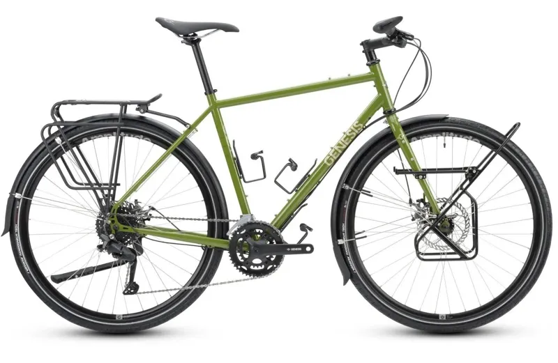 Genesis Tour De Fer 10 2025 Touring Bike in Olive