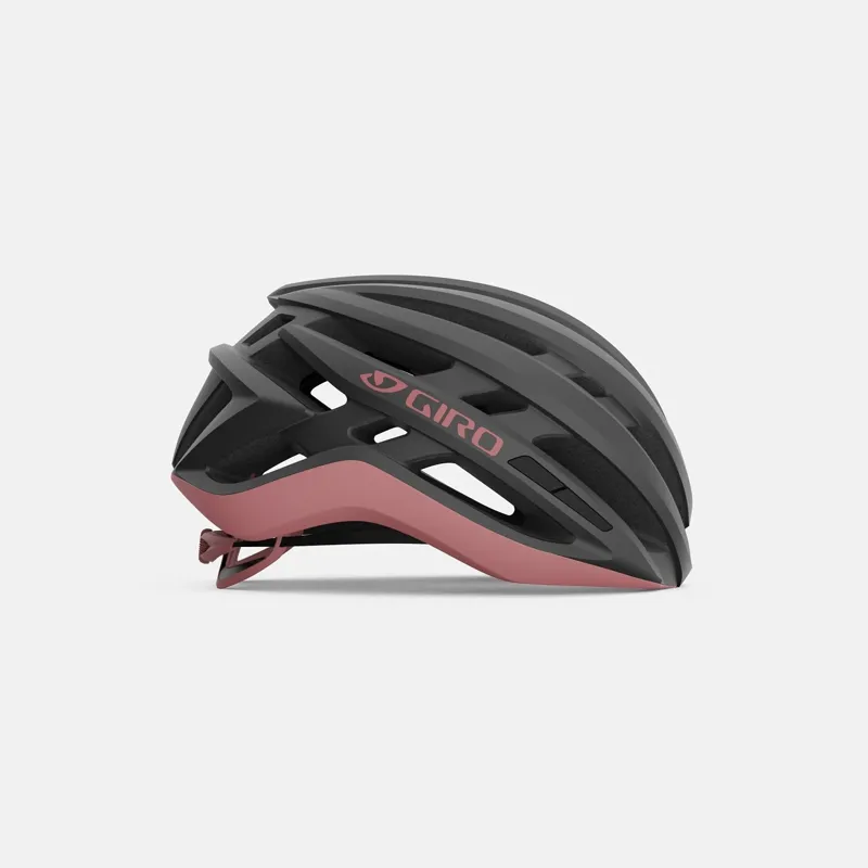 Giro Agilis Mips Helmet in Matte Metallic Coal/Dusty Rose