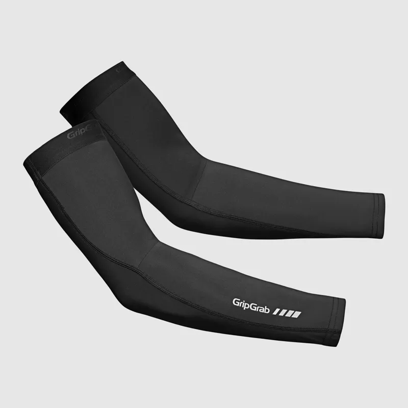 Gripgrab Aquarepel 2 Water-Resistant Arm Warmers in Black