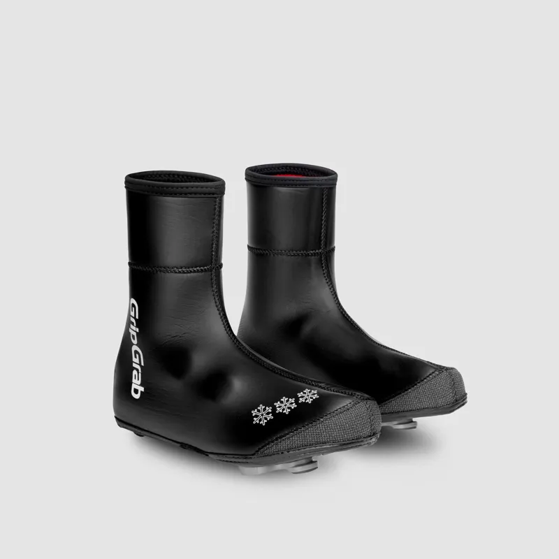 Gripgrab Arctic II Waterproof Deep Winter Road Shoe Covers in Black