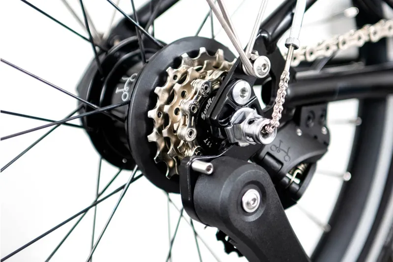 Brompton C Line 12 Speed 2025 Folding Bike In Ocean Blue-3