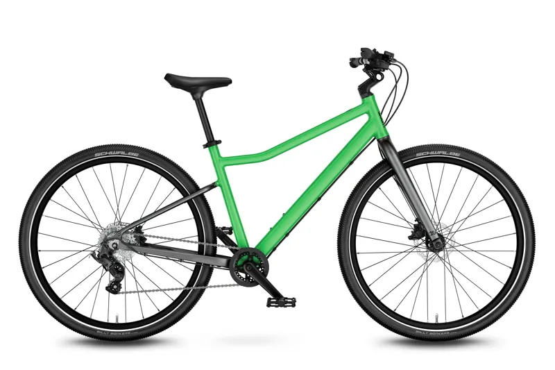 Woom Explore 6 Kids Bike in Jungle Green