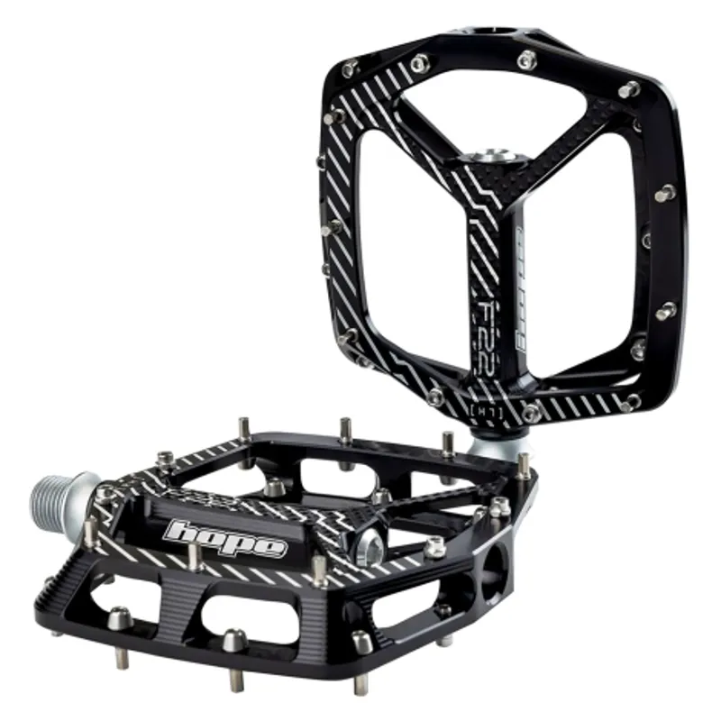 Hope F22 Flat Pedals in Black