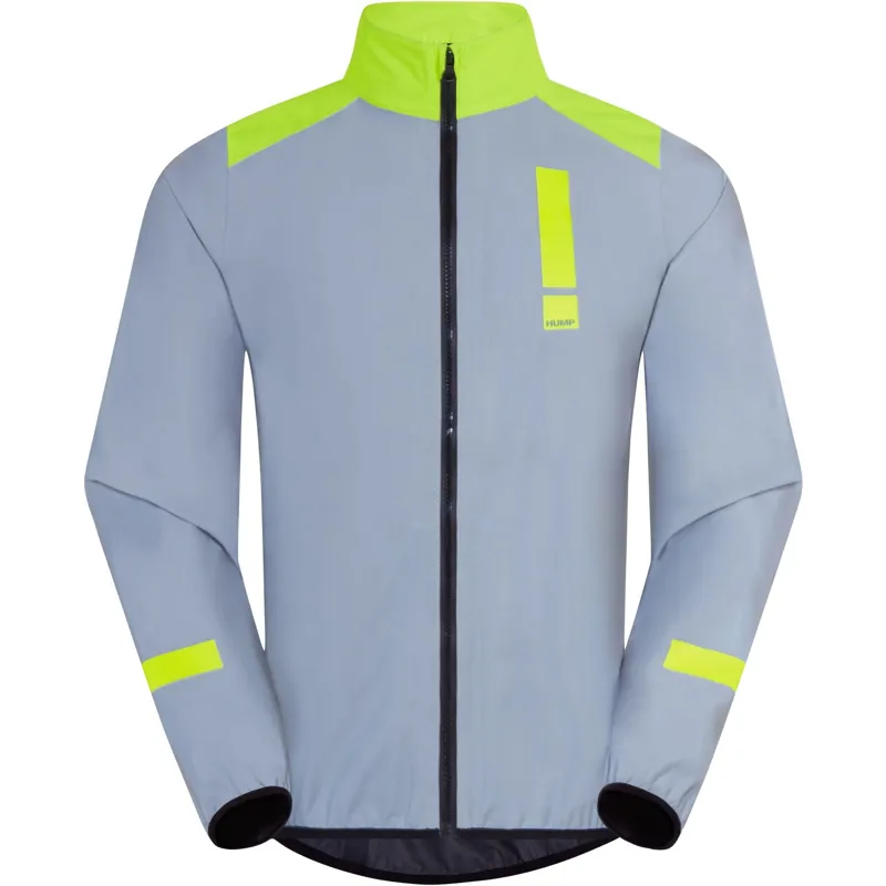 Hump Ultra Reflect Men's Waterproof Jacket in Reflective Silver