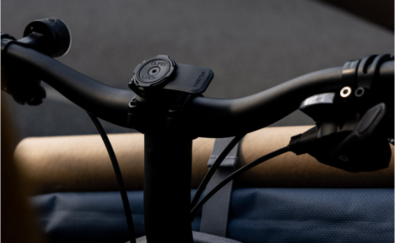 Brompton Quad Lock Phone Mount for G Line with Adaptor-3