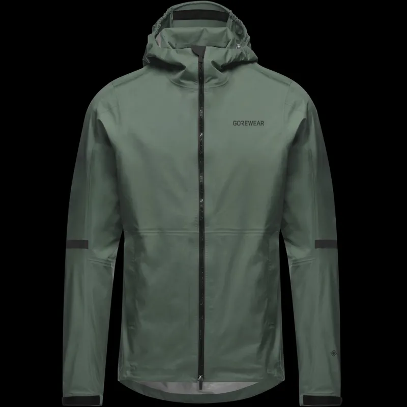 GOREWEAR Lupra 2.0 GORE-TEX Hooded Jacket In Slate Green