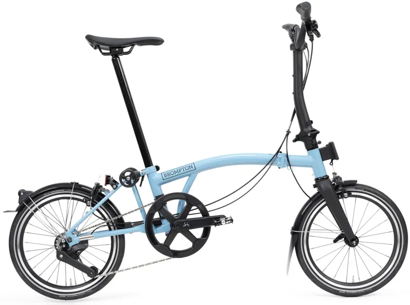 Brompton P Line 4 Speed 2026 Folding Bike in Cloud Metallic