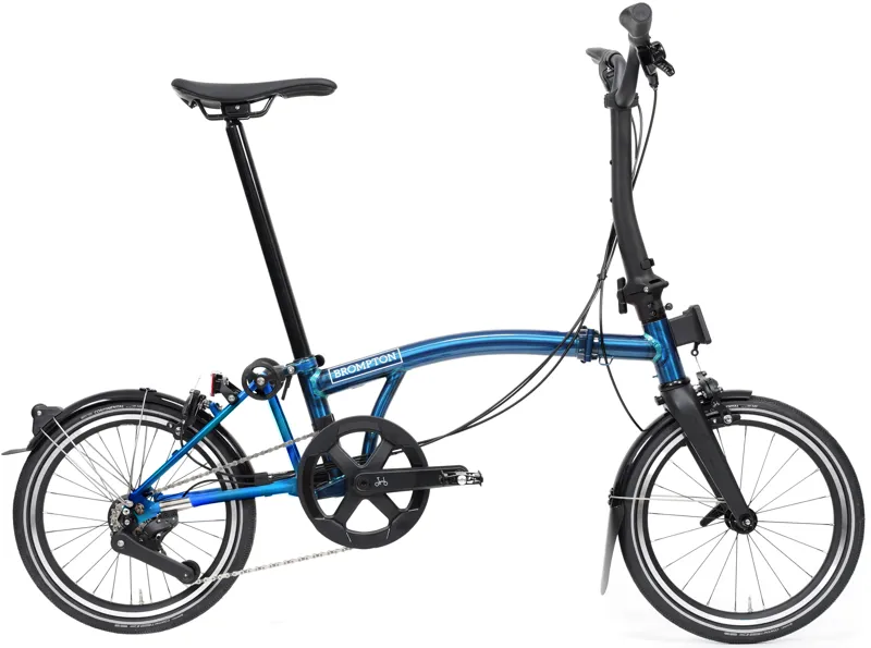 Brompton P Line 12 Speed 2026 Folding Bike in Pacific Lacquer