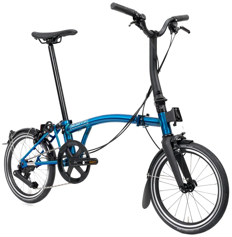 Brompton P Line 12 Speed 2026 Folding Bike in Pacific Lacquer-1