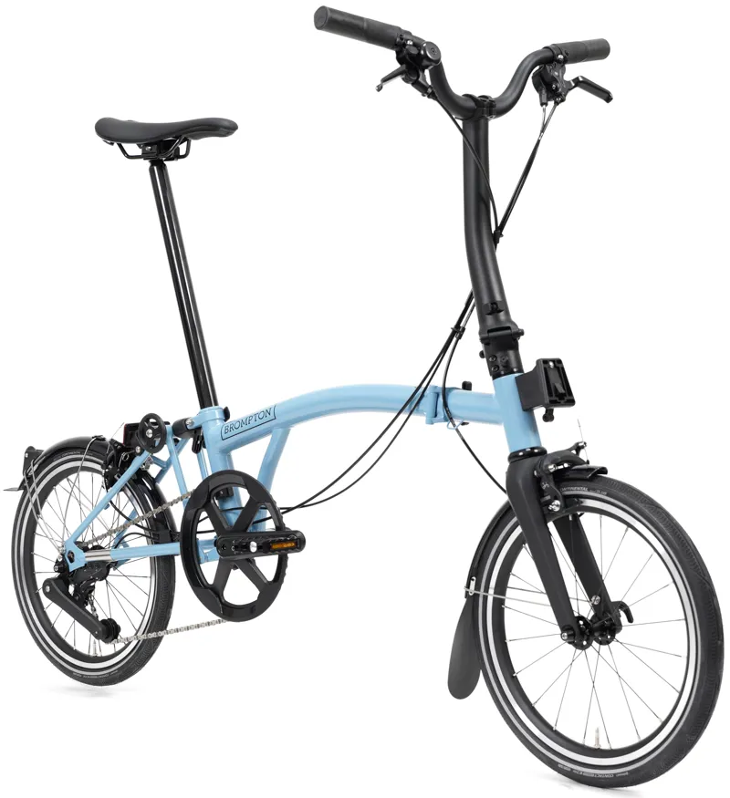Brompton P Line 4 Speed 2026 Folding Bike in Cloud Metallic-1