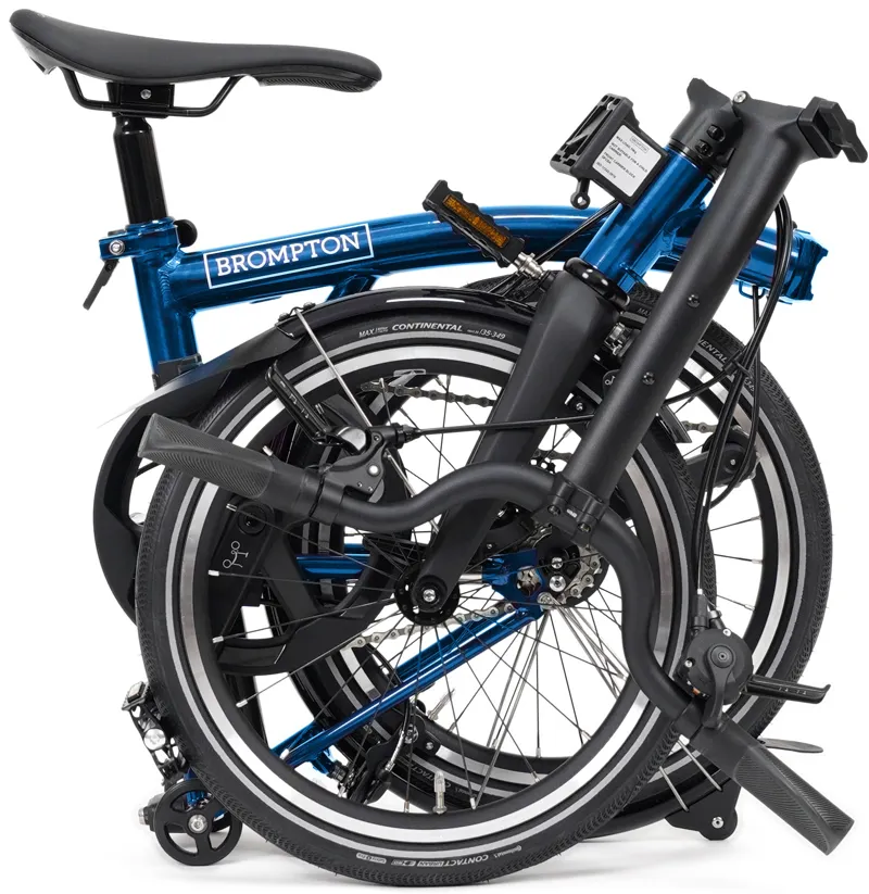 Brompton P Line 12 Speed 2026 Folding Bike in Pacific Lacquer-3