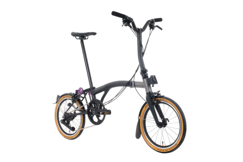 Brompton T Line Ceratech 4 Speed Mid Handlebar Folding Bike-2
