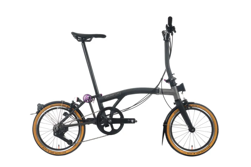 Brompton T Line Ceratech 4 Speed Mid Handlebar Folding Bike
