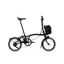 Brompton Electric C Line 4 Speed 2026 Folding Bike in Matt Black