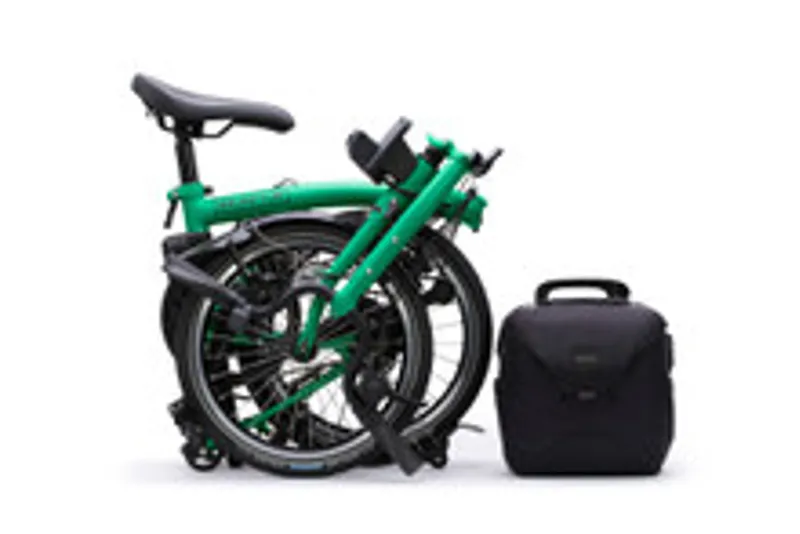 Brompton Electric C Line 4 Speed 2026 in Palm Green-2