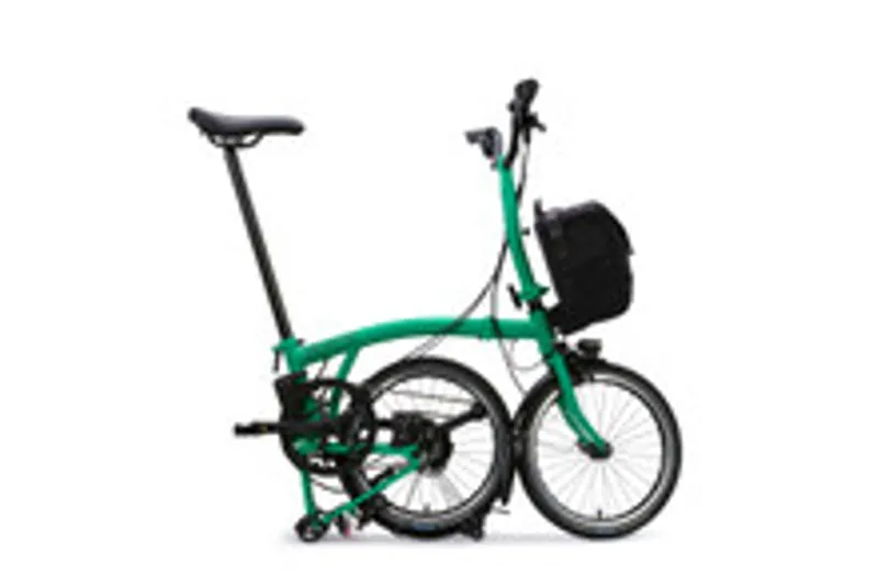 Brompton Electric C Line 4 Speed 2026 in Palm Green-3