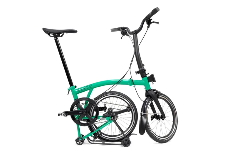 Brompton P Line 4 Speed 2026 Folding Bike in Palm Green-3