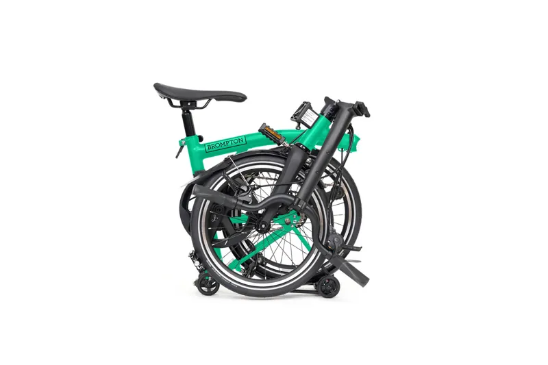 Brompton P Line 4 Speed 2026 Folding Bike in Palm Green-2