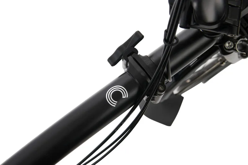 Brompton C Line 6 Speed High Handlebar 2025 In Black Matt-2